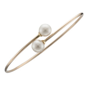 9CTY BANGLE 8MM CULT PEARLS