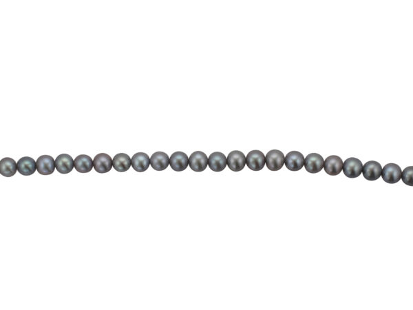 Grey Freshwater Pearl Necklace Row