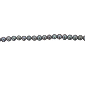 Grey Freshwater Pearl Necklace Row