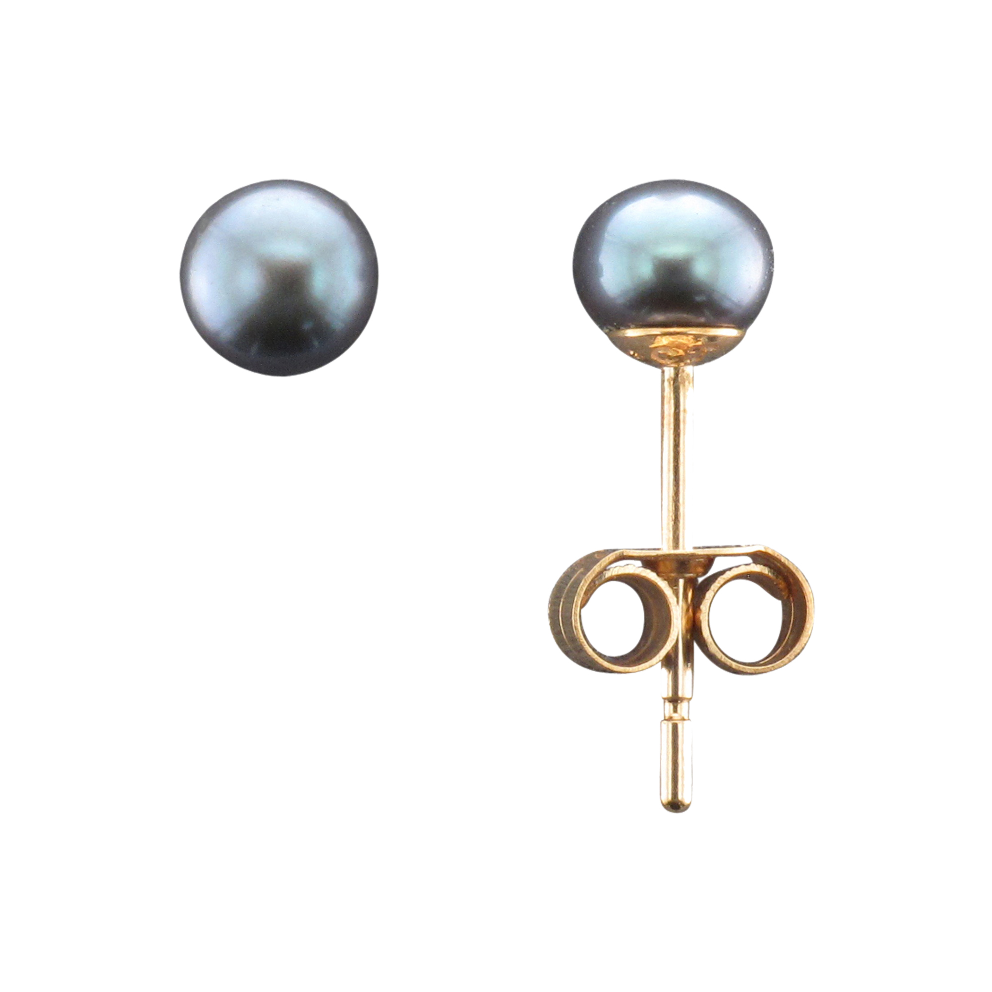 9CTY 4MM FRESHWATER PEARL STUD EARRING