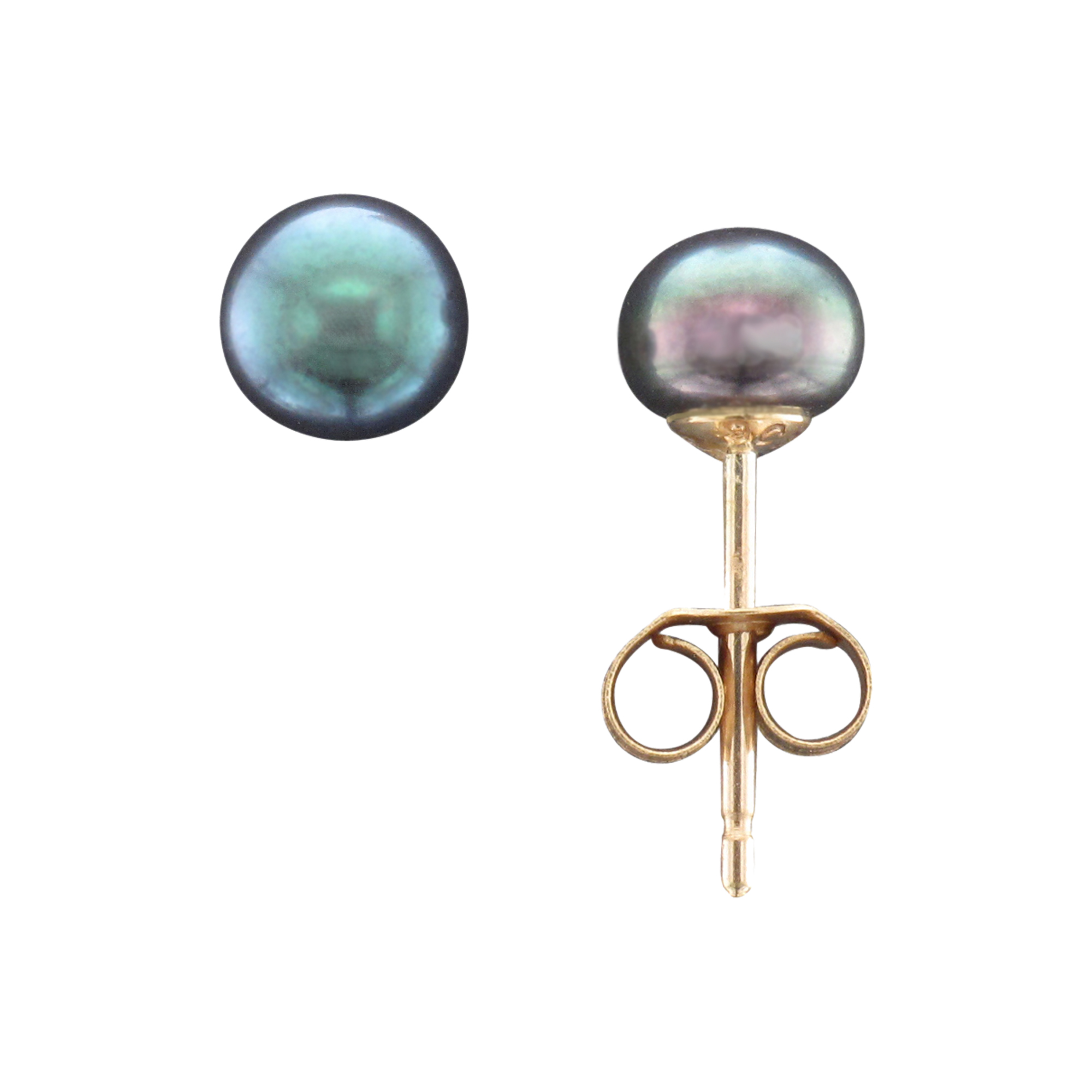 9CTY 5MM FRESHWATER PEARL STUD EARRING
