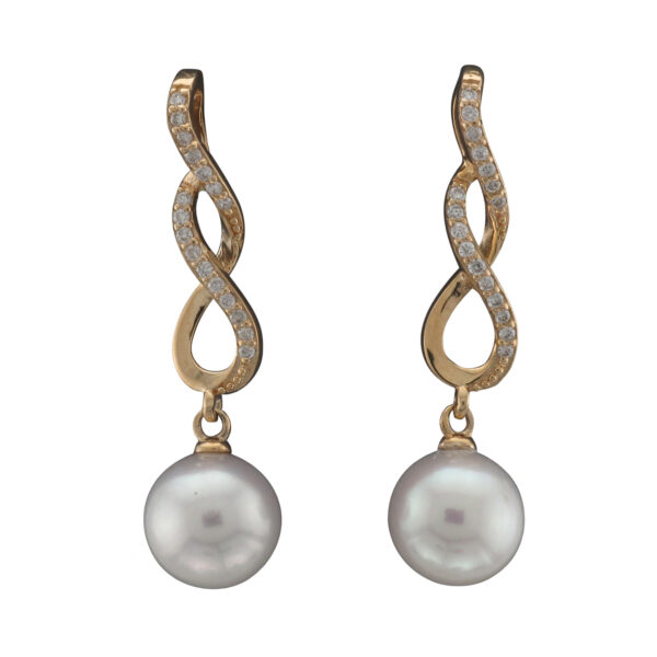9CTY ER'S 7-7.50MM CULT PEARLS DIA - 0.146CT